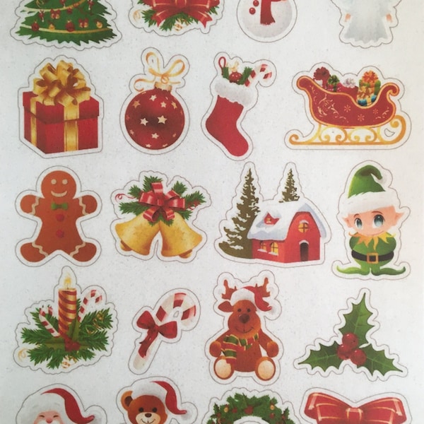 Christmas Wafer Paper - Etsy