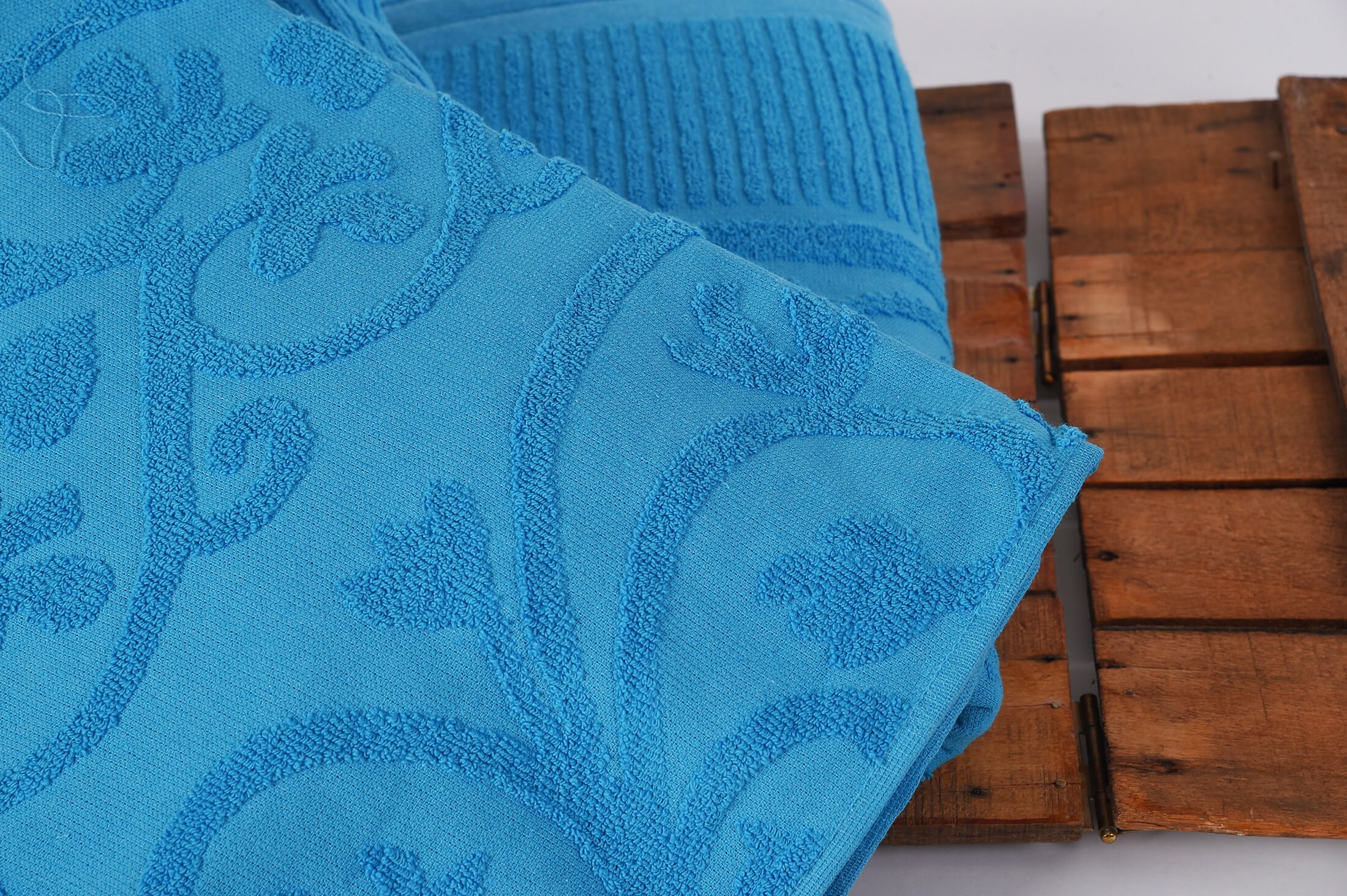 Turkish Towel Bedspread 100 Cotton Jacquard Towel Bed Etsy