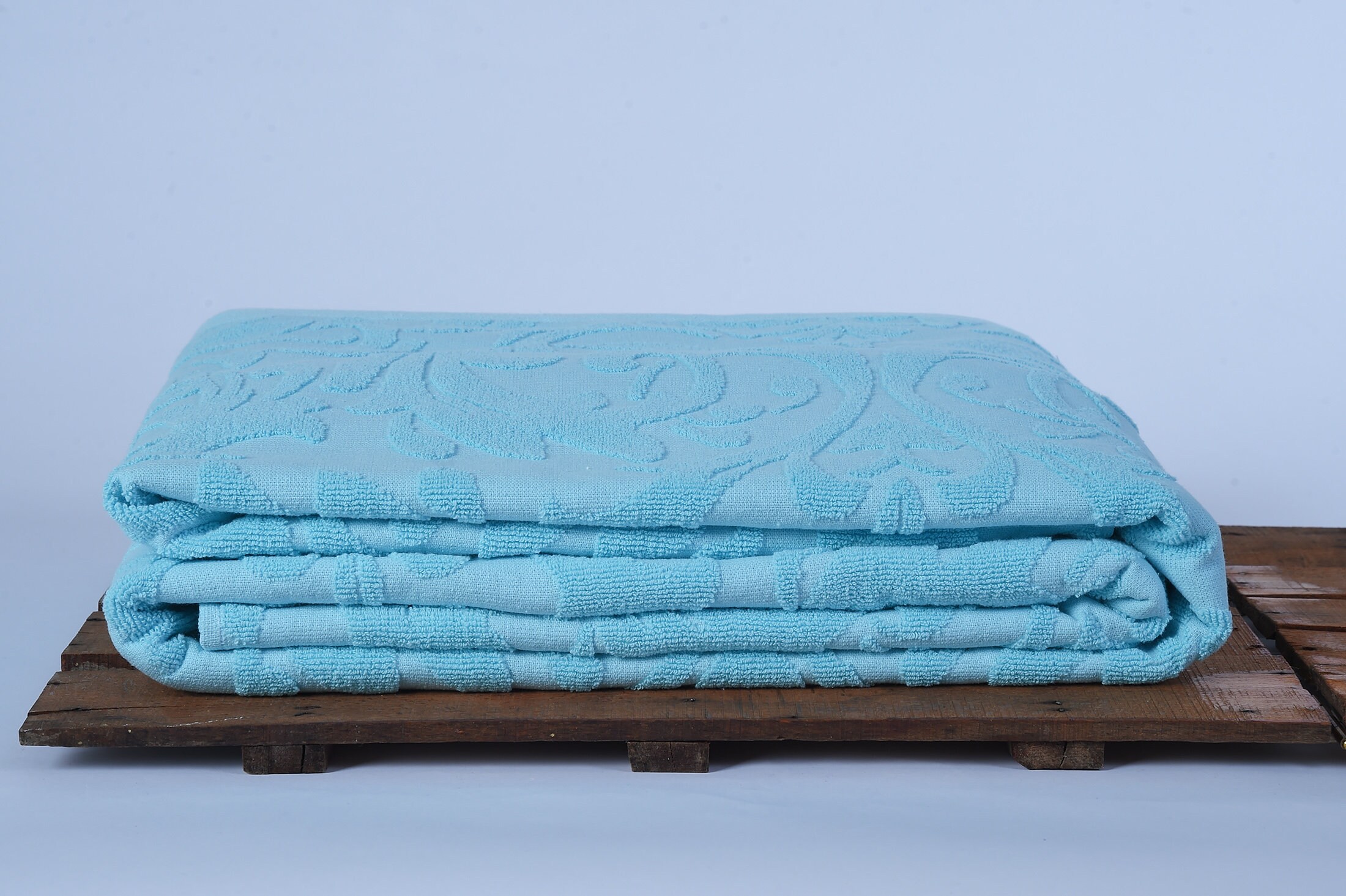 Turkish Towel Bed Sheet 100 Cotton Jacquard Towel Bed Etsy