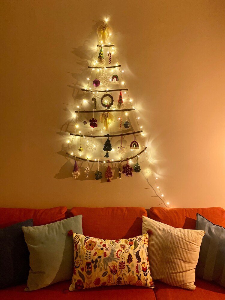 Best place Modern Christmas tree, Wooden Christmas decor