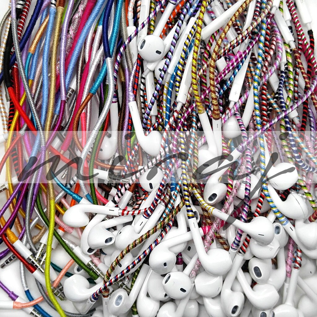 Boho Wrap Earbuds Handmade Earbuds Wrapped for Apple Earbuds Etsy UK