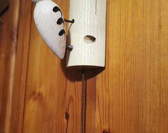 Door Knocking Woodpecker Fun Door Knocker