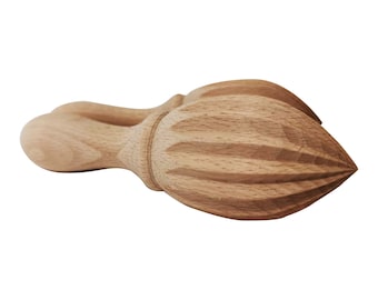 Wooden lime squeezer to extract Juice Quick and Easy Juice - lemon Juicer - Citrus Juice - Orange Juicer