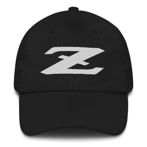 Embroidered 240Z 260Z 280Z Z Logo White Stitching Dad hat