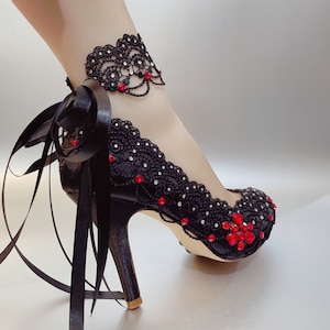 Stiletto Heel Wedding Shoes With Pattern Stiletto Heel Wedding Shoes With Pattern