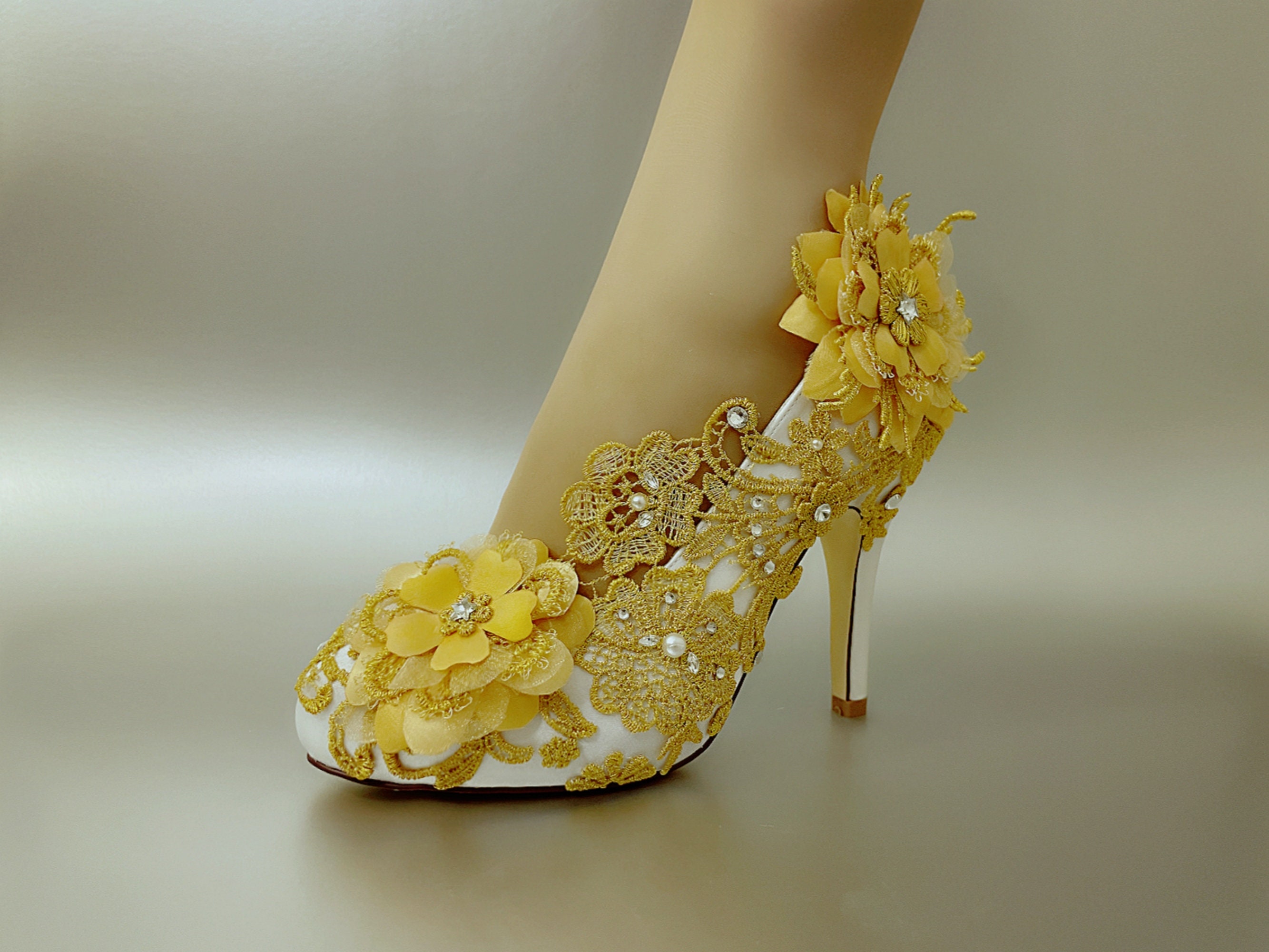 Wedding Ideas Chaussure Jaune Mariage Best Yellow Wedding Shoes