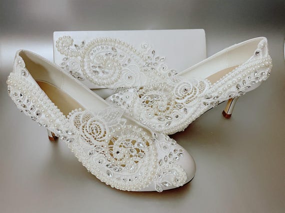 Rhinestone Footie-Ivory Rhinestone Footie-Ivory