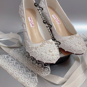 off white wedding shoes