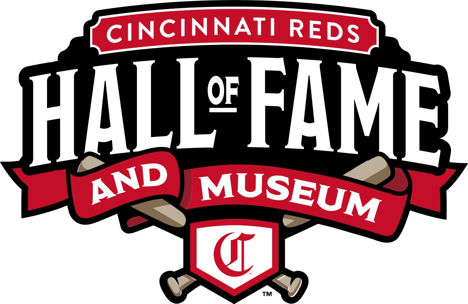 Cincinnati reds hall of fame and museum Logo SVG PNG DIGITAL Etsy