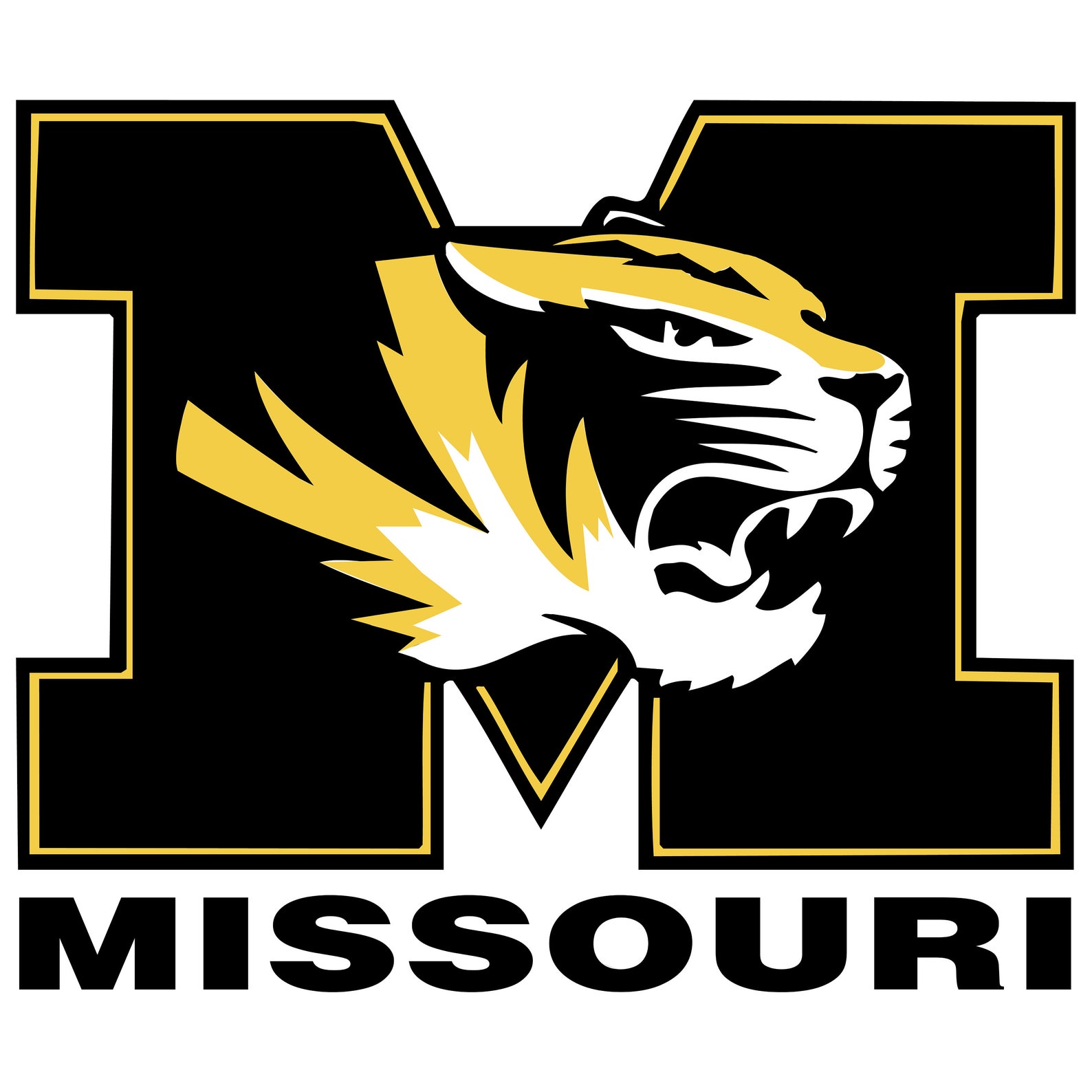 Missouri tigers Logo SVG PNG DIGITAL download cut Etsy