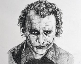 The Joker / Poster / Print / Heath Ledger / The Dark Knight