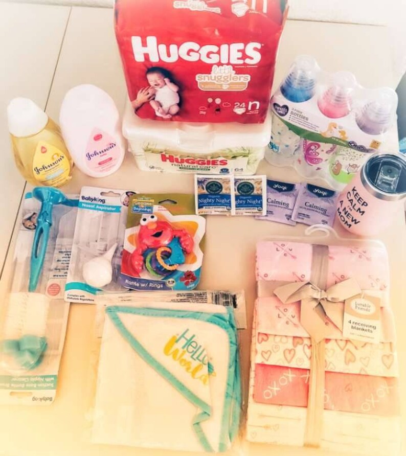 Baby Care Package/ Baby Box/baby Shower Gift/new Mom Box/ New Etsy