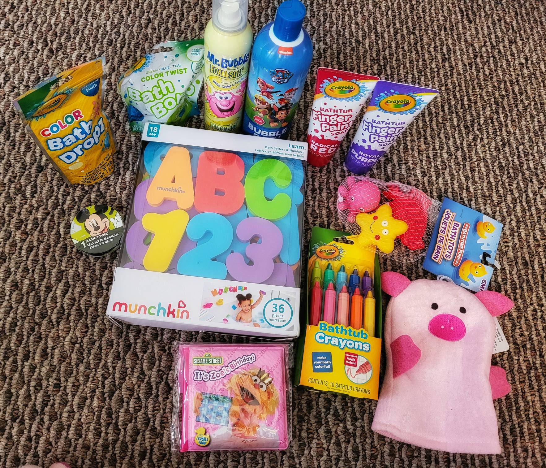 Kids Bath Time Fun/ Bath Fun/children Box/ Bath Care Package Etsy