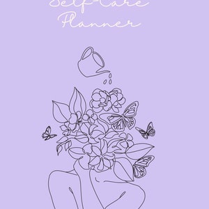 Planificateur de soins personnels / Journal de soins personnels / Journal d'amour de soi