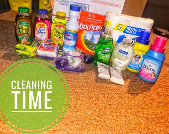 Cleaning Care Package/Cleaning Kit/ Cleaning time