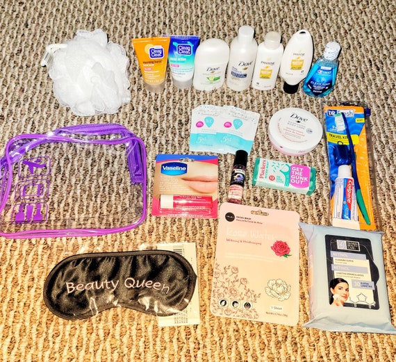 Mini Body Essentials Care Package/ on the Go Bag/ Travel Bag/ Travel  Toiletries/ Body Essentials Box 