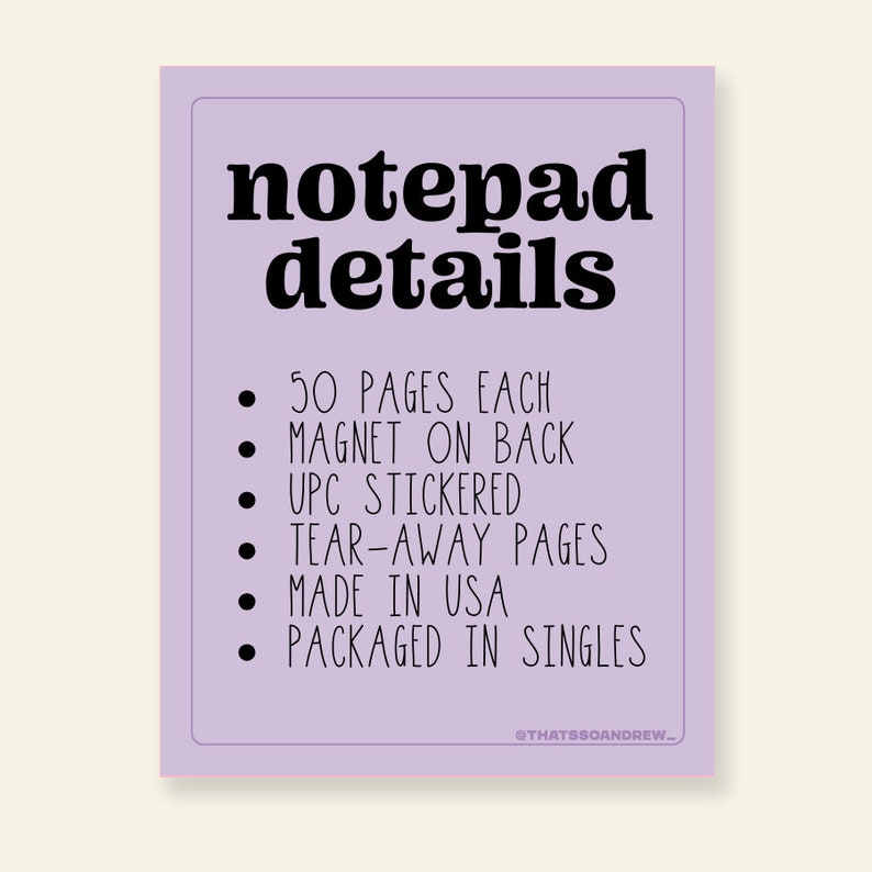 Daily Gay Thoughts Snarky & Funny Notepad Pride Gift image 3