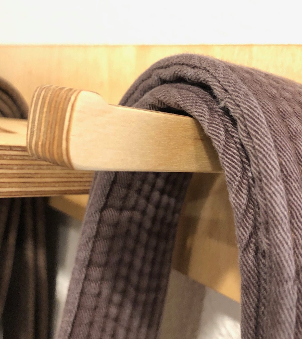 Brazilian Jiujitsu 5 Belt Display Rack Etsy