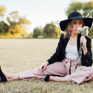 Petite Palazzo Pants Using Recycled Polyester