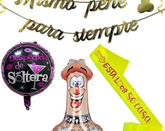 Ballonspaß für Junggesellenabschiede, Junggesellenabschiedsdekorationen, Junggesellenabschiedsbanner, Junggesellenabschiedsdekorationen