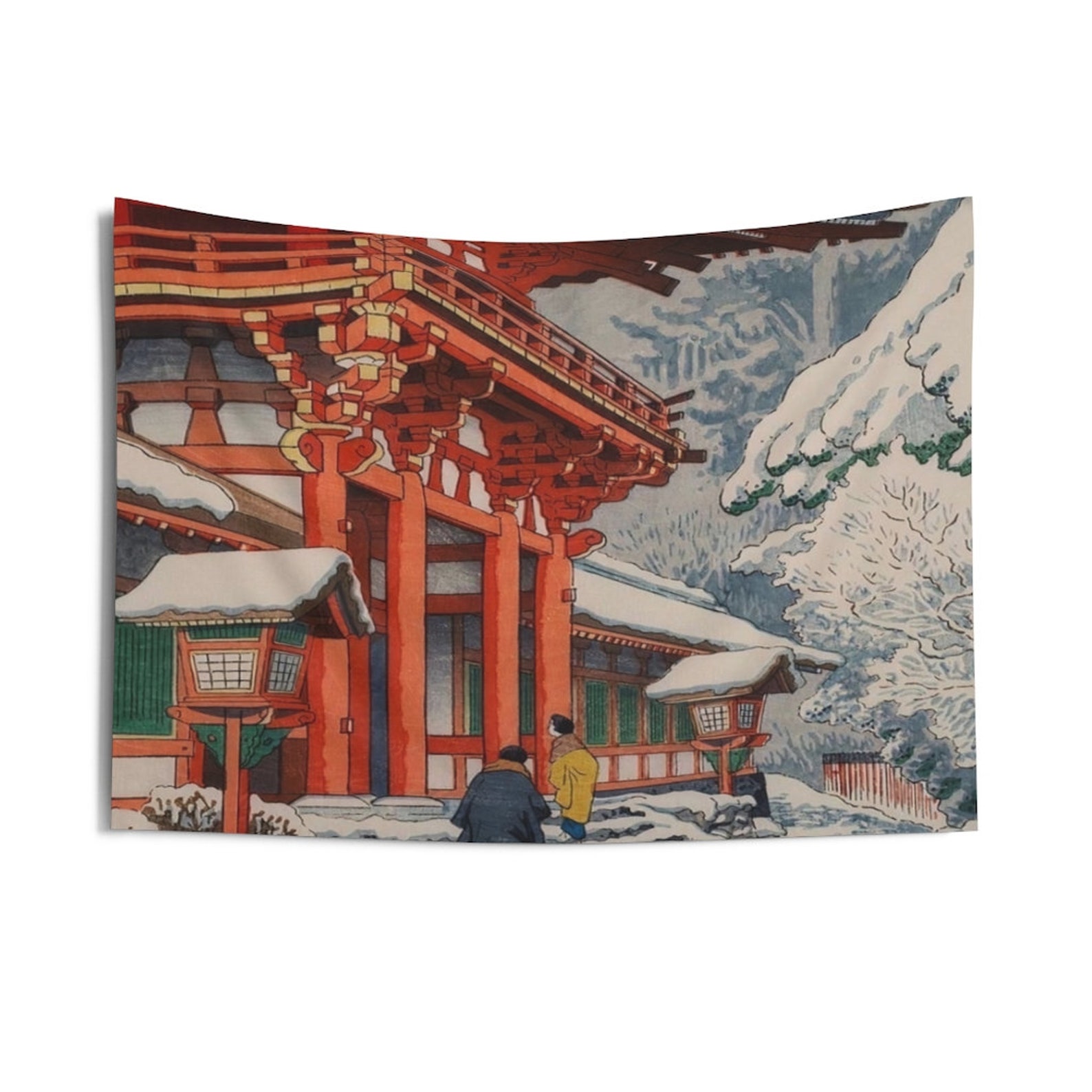 Japanese Tapestry Wall Hanging Japan Tapestries Art - Etsy