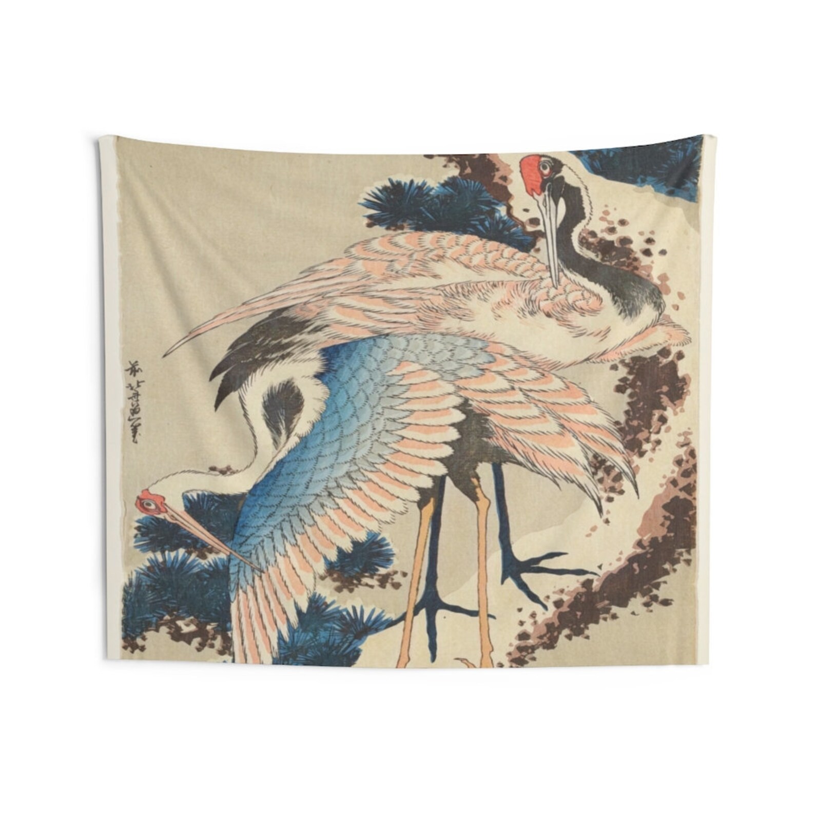 Japan Tapestry Japanese Tapestry Traditional Japanese Etsy