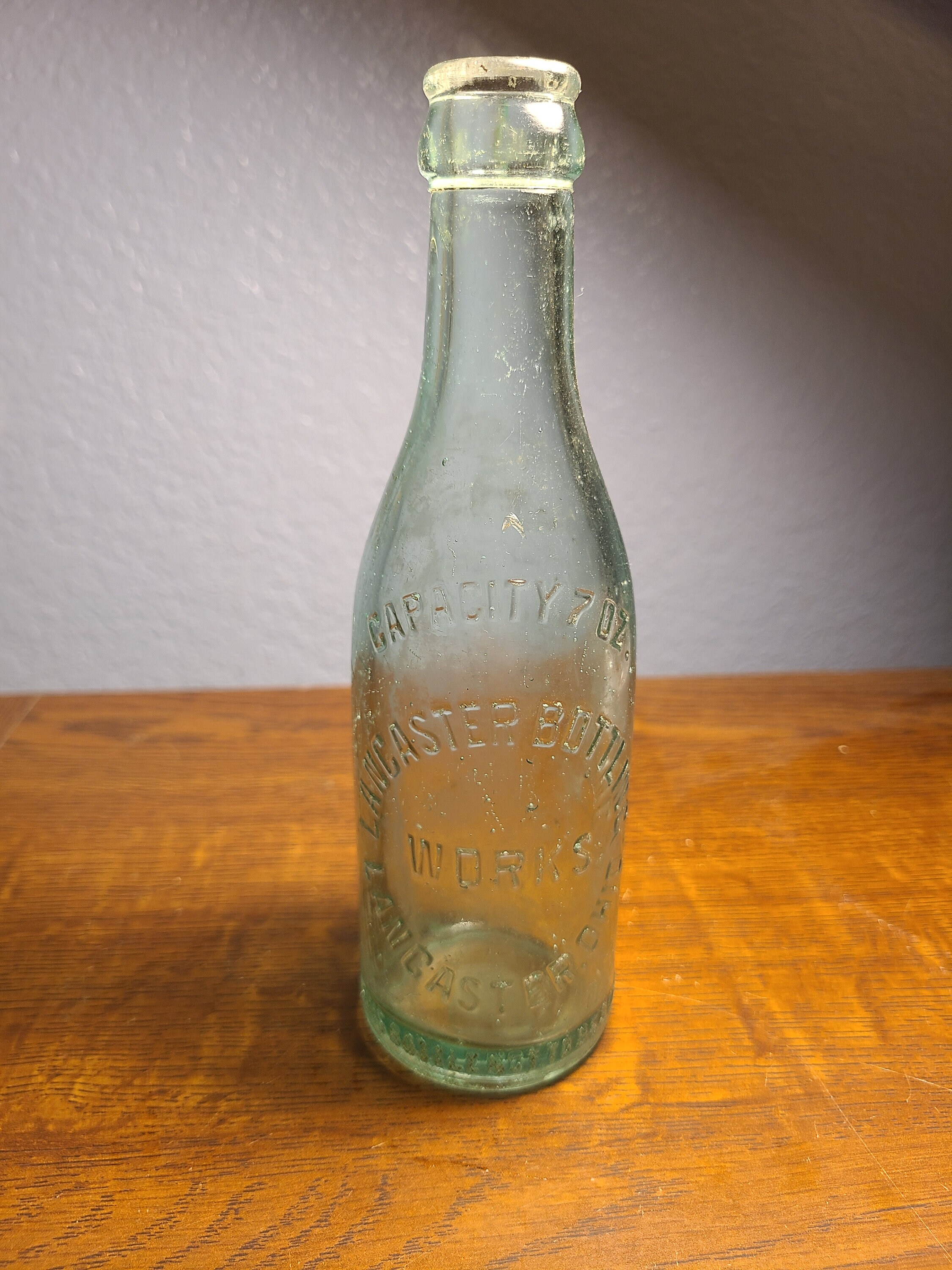 Lancaster Bottling Works Bottle Etsy