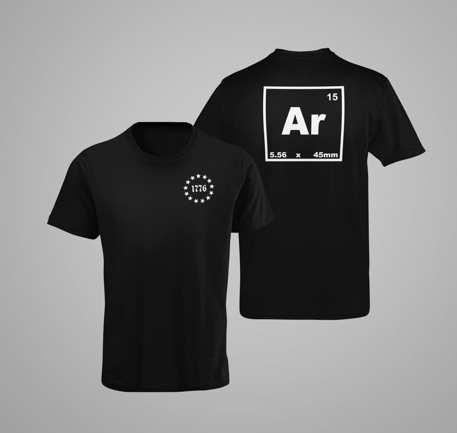 AR15 Periodic Element Tshirt 2A 2nd Amendment Tshirt Pro | Etsy