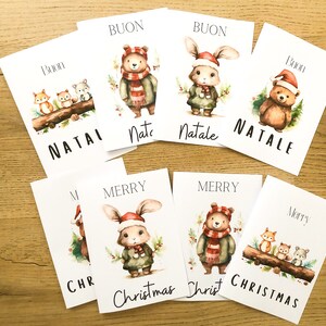 Christmas card, printable DIGITAL Christmas greeting card