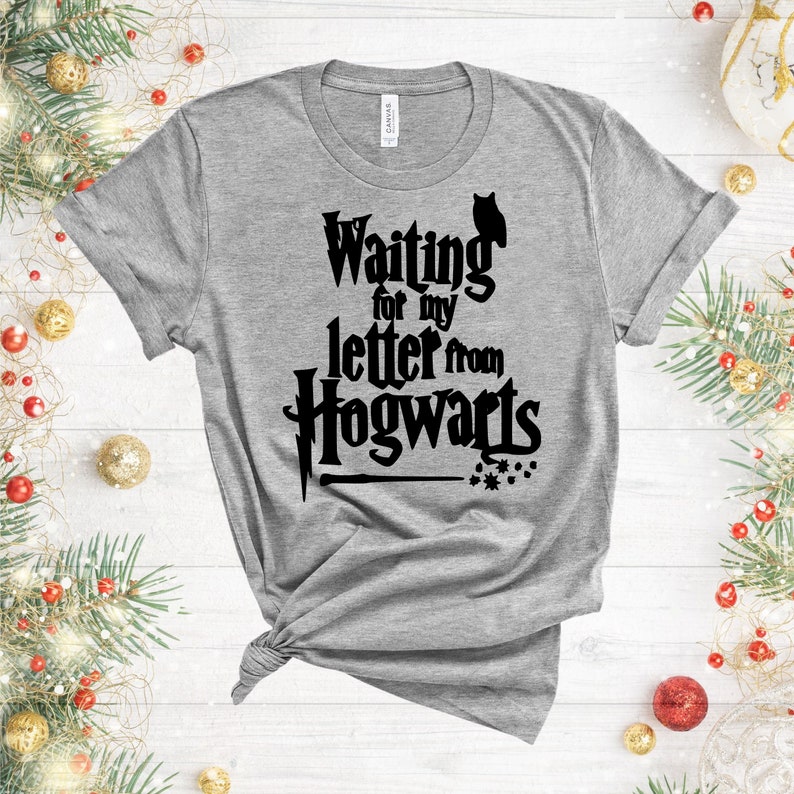 Waiting for My Letter to Hogwarts Shirt Mom Shirt Wizard | Etsy