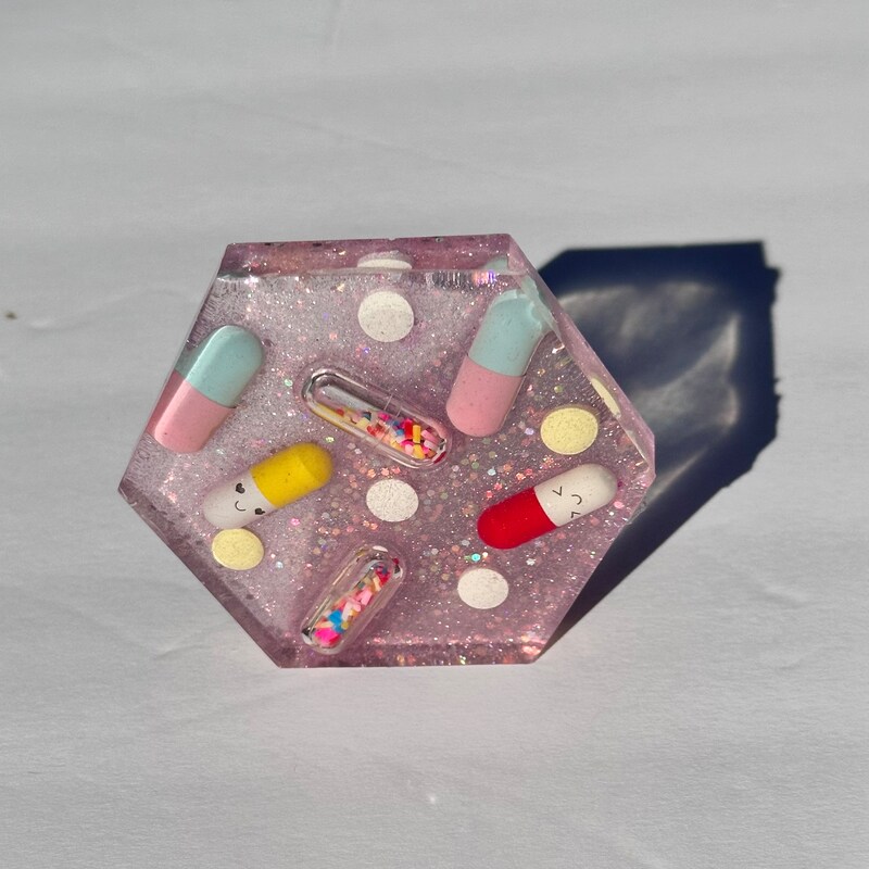 Pills + Gold Coaster