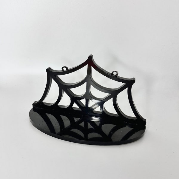 Spiderweb shelf, web key organizer, spiderweb jewelry organizer