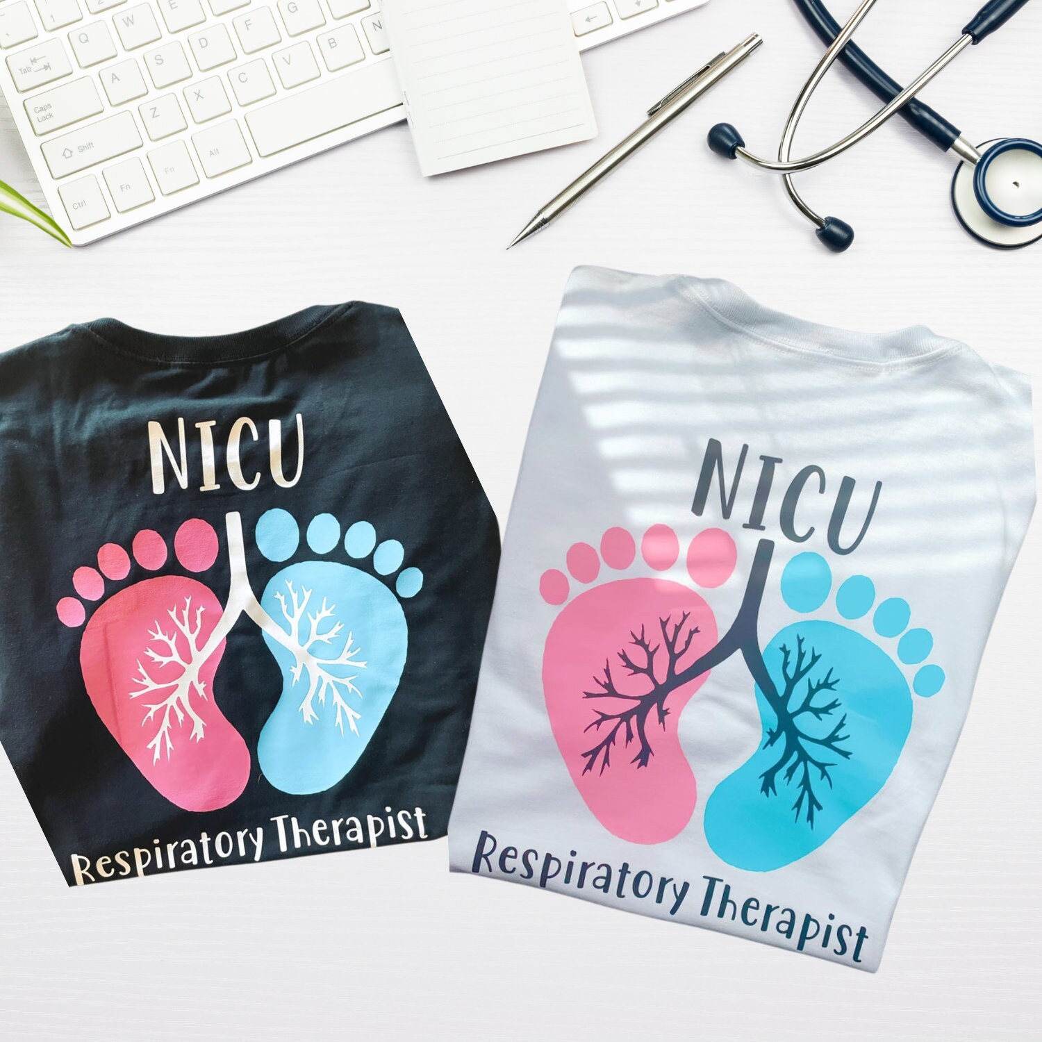 NICU Respiratory Therapist Tee | RRT credential T shirt | Neonatal sp…