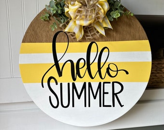 Accroche-porte Hello Summer