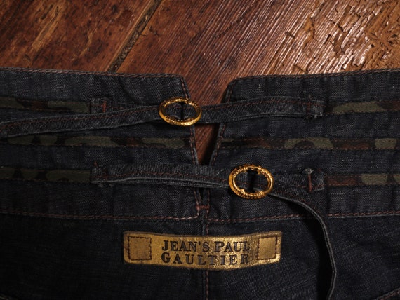 Vintage Jean Paul Gaultier 1980s wide-leg jeans