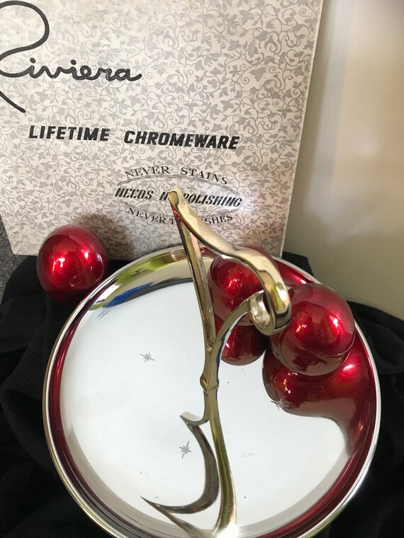Chrome cake stand cheap
