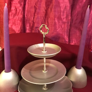 Jewellery stand Silver Clouds