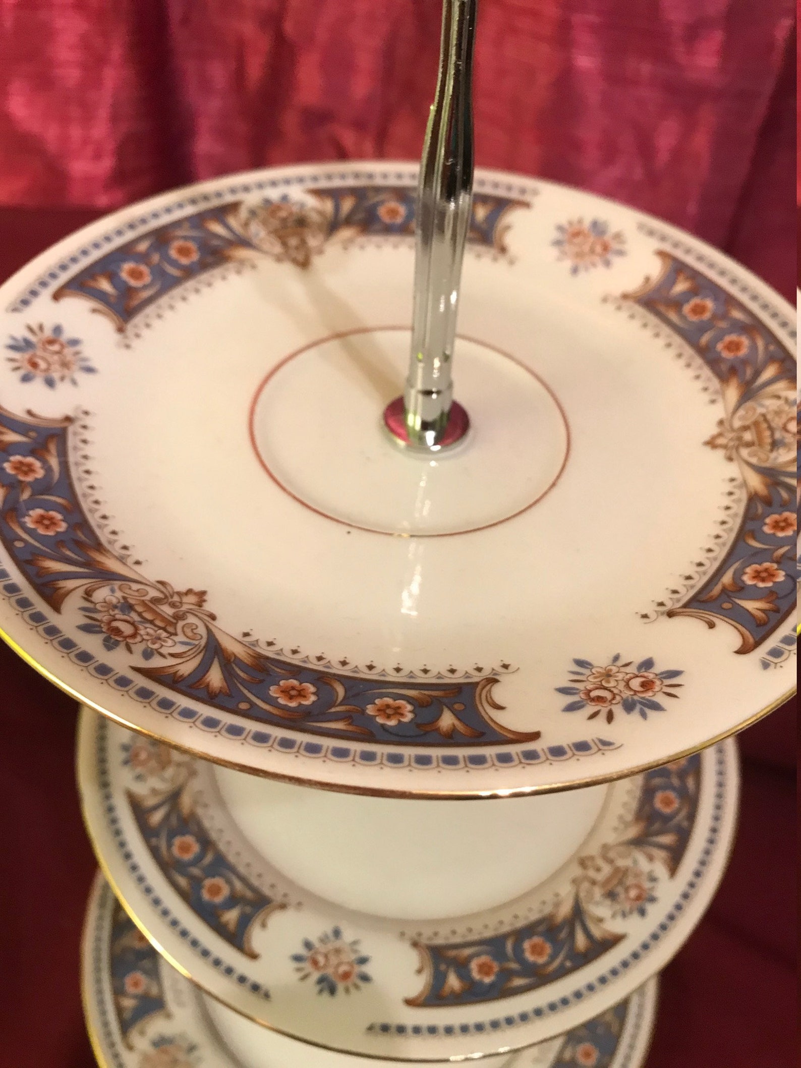 Beautiful Cake Stand Made From Original Japan Kojima Fine Etsy UK