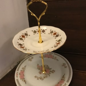Cake stand Variaties op de Colclough Herfst thema 2 tier