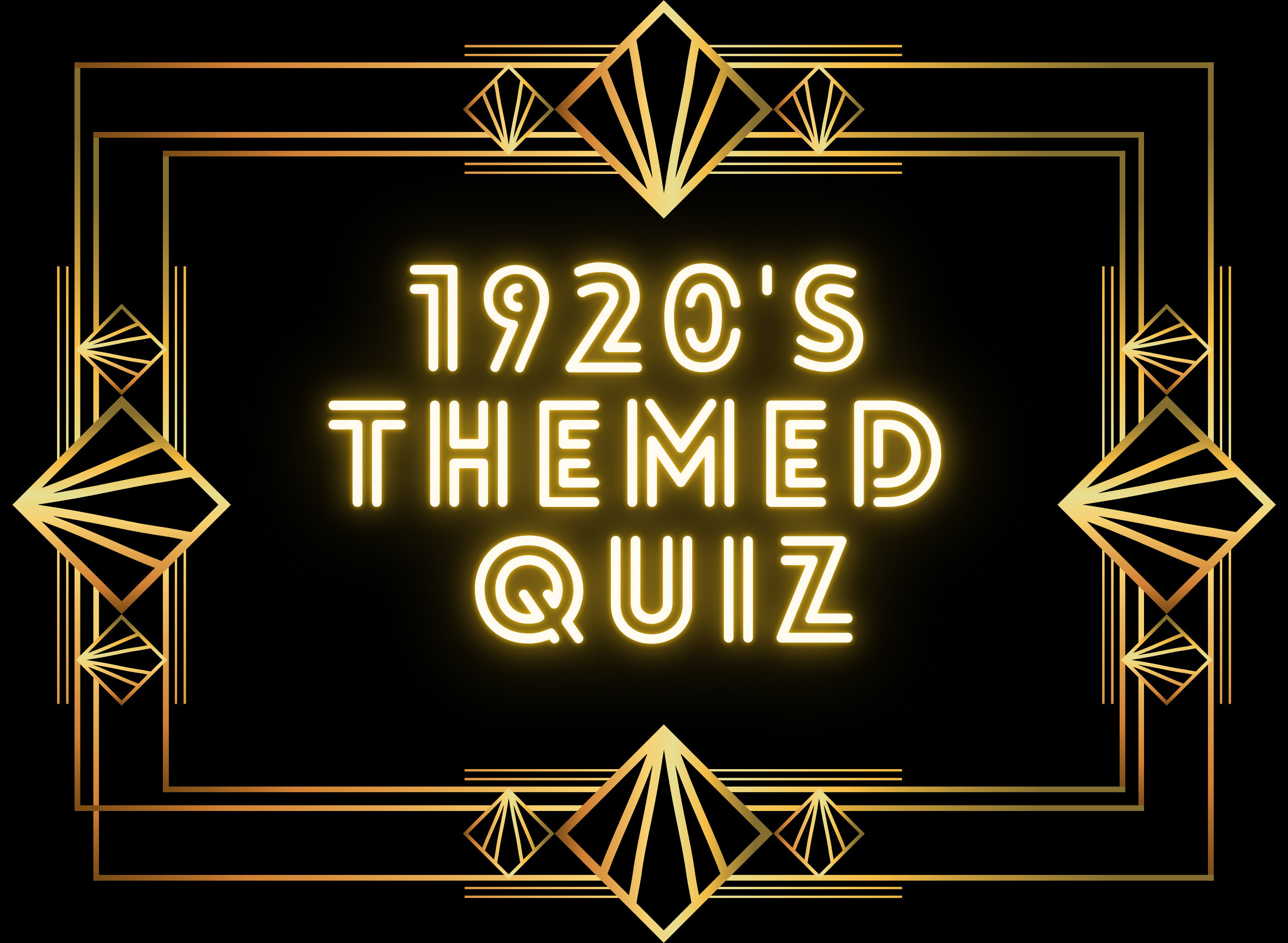 1920s Themed Roaring 20s Quiz Lockdown Quiz Night Zoom Games Etsy