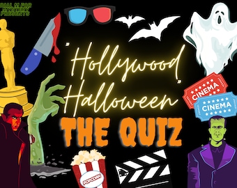 Horror Movie Halloween Quiz - Lockdown Quiz Night Zoom Games for Adults