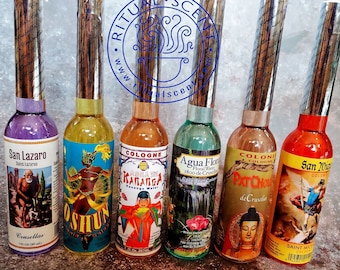 Kananga, Patchouli, San Miguel, Oshun, San Lazaro Köln spirituelles Wasser Espiritismo - Spiritismus Misas und bóveda Geist Duft Kardec