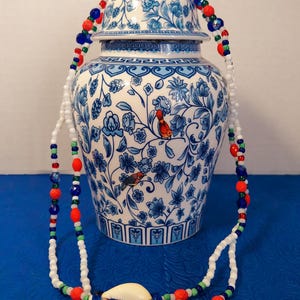 Aje Shaluga Sopera Tinaja Vessel Olocun ifa orisha olokum orisa lucumi santeria Yemaya Kowo Yembo agidai iroko eleke yoruba collar caracoles