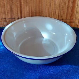 Cuenco blanco palangana de 13" para bóveda espiritismo Orishas - Lucumi orisa Santeria Ifa Babalawo osain ebo libación que ofrece recipiente de metal