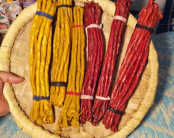 Vodou Bougies Haitian Candles chandel Canari Ibo hand made govi Vodou Scarf Lwa loa Chodiye spirit moushwa drapo flag Erzulie Djakout bouji