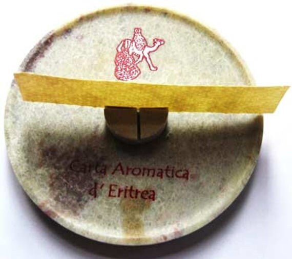Incenso di carta originale eritreo Libretto di Carta Aromatica D'Eritrea 24  strisce Carte profumate segrete segrete italiane armene italiane lenitive -   Italia