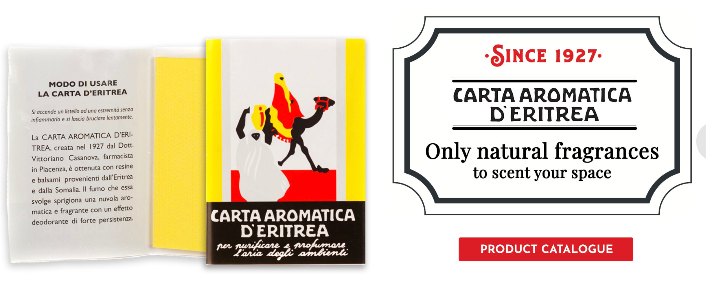 Paper Incense: Original Aromatic Paper Incense Carta Aromatica D'eritrea  Original Booklet / 24 Strips Like Papier Darmenie Italian Resin 