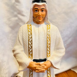 Arabic Eggun 12" Statue Arabe Arab Espiritismo muerto spirit guide Spiritism muñeca bóveda