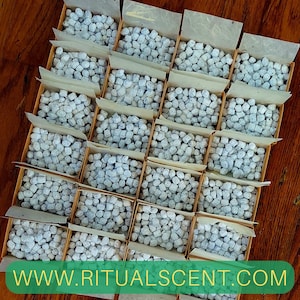Jasmine Incense gift box - Hand made greek incense - Mount Athos European scent fragrance church incense grains burn on charcoal monastery