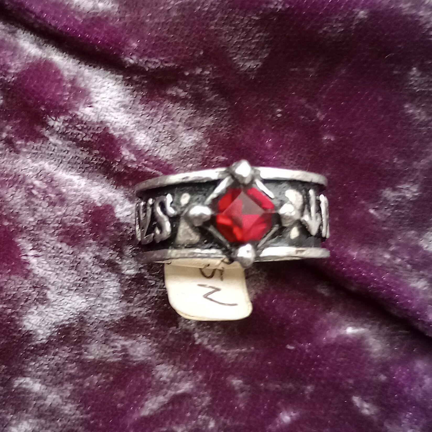 Buy Holy Blood Runeband Ring, Alchemy Gothic, R35 OOP Online in 